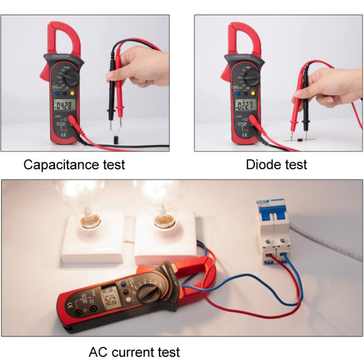 ANENG ST201 AC And DC Digital Clamp Multimeter Voltage And Current Measuring Instrument Tester