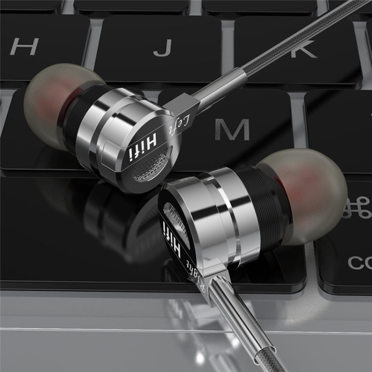 Earphone Headphones D05 Metal Stereo Headset with Mic Earphones Noise Cancelling auriculares Earbud for phone Xiaomi Music