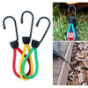 3 PCS Outdoor Camping Tent Elastic Rope Buckle High Elasticity Fixed Straps Camping Accessories, Random Color Delivery, Elastic Rope Buckle