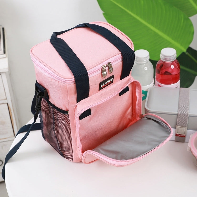 Environmentally Friendly Cartoon Portable Picnic Insulation Folding Lunch Bag, Sanne Lunch Bag(Red), Sanne Lunch Bag (Gray)