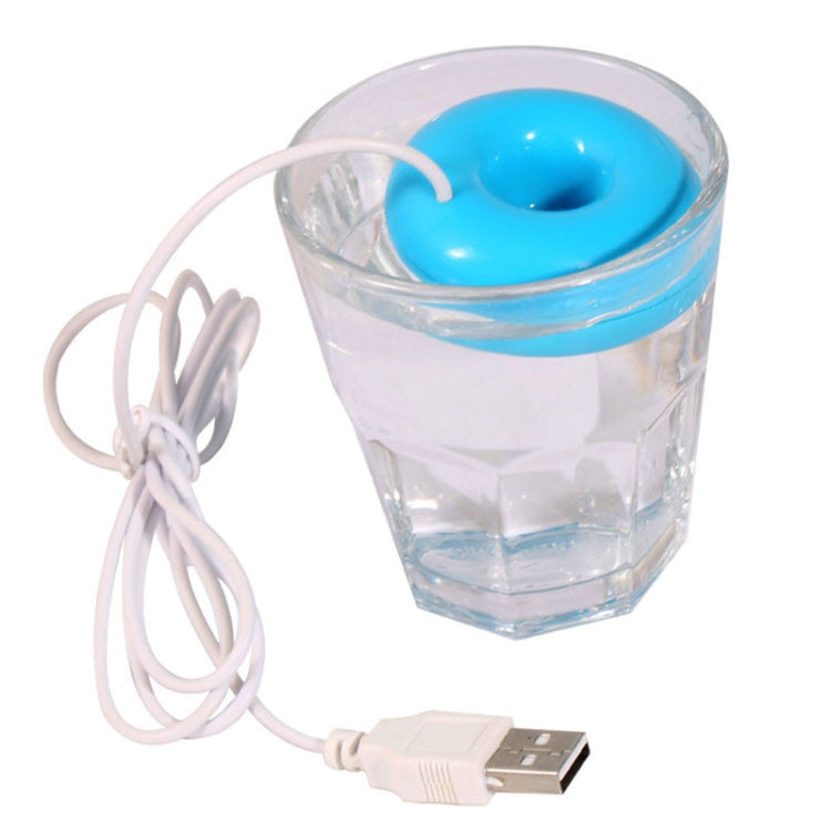 Donut Shape Mini USB Air Humidifier Aroma Diffuser Purifier, Donut Shape Pink, Donut Shape White, Donut Shape Blue