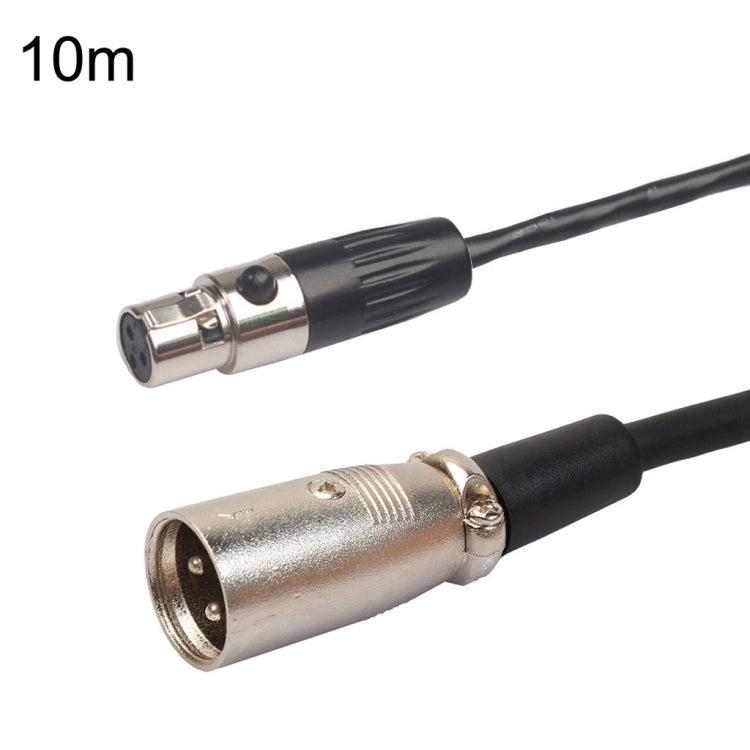 Xlrmini Caron Female To Mini Male Balancing Cable For 48V Sound Card Microphone Audio Cable, 0.5m, 1m, 1.5m, 2m, 3m, 5m, 10m