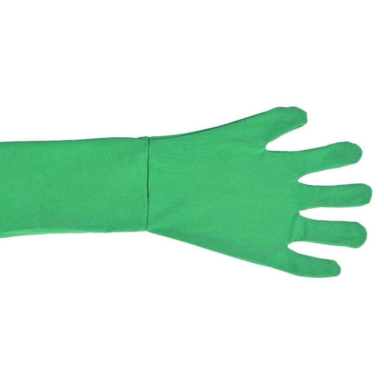 Photo Stretchy Body Green Screen Suit Video Chroma Key Tight Suit, Size: 160cm(Green One-piece)