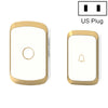 CACAZI A20 Smart Home Wireless Doorbell Digital Music Remote Control Waterproof Doorbell, US Plug, UK Plug, EU Plug