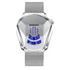 BINBOND Locomotive Concept Watch Men Live Black Technology Watch, White Net Belt White Steel White Face, Gold Net Belt Full Gold Blue Face, Gold Net Belt Full Gold Gold Face, Black Net Belt Black Steel Blue Face, Black Net Belt Black Steel White Face  ...