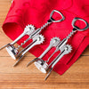 2 PCS Multifunctional Zinc Alloy Red Wine Bottle Opener Kitchen Supplies Gadgets, Zinc Alloy Bottle Opener