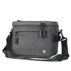 Rhinowalk Bicycle Front Handle Bag Camera Bag Waterproof 7.5 inch Large Touch Screen Navigation Mobile Phone Bag Bicycle Bag, Dark Gray, Carbon Fiber Black Green, Matt Full Black, Matt Black Green