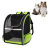 Full Net Breathable Pet Backpack For Easy Going Out Pet Backpack, Green, Black, Orange, Gray