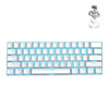 RK61 61 Keys Bluetooth / Wireless Dual Modes Tablet Mobile Gaming Mechanical Keyboard, Cable Length: 1.5m, Tea Shaft, Green Shaft, Red Shaft