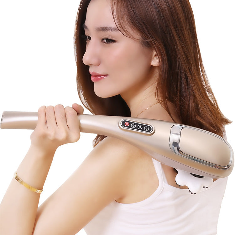 Rechargeable Dolphin Massager Electric Cervical Massage Stick, A10 Straight Plug US Plug, A15 Charging US Plug, A10 Straight Plug EU Plug, A15 Charging EU Plug