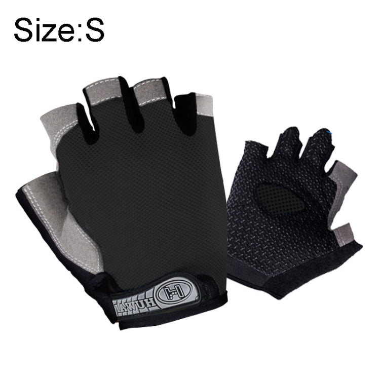 Summer Men Women Fitness Gloves Gym Weight Lifting Cycling Yoga Training Thin Breathable Antiskid Half Finger Gloves, M, XL, L, S