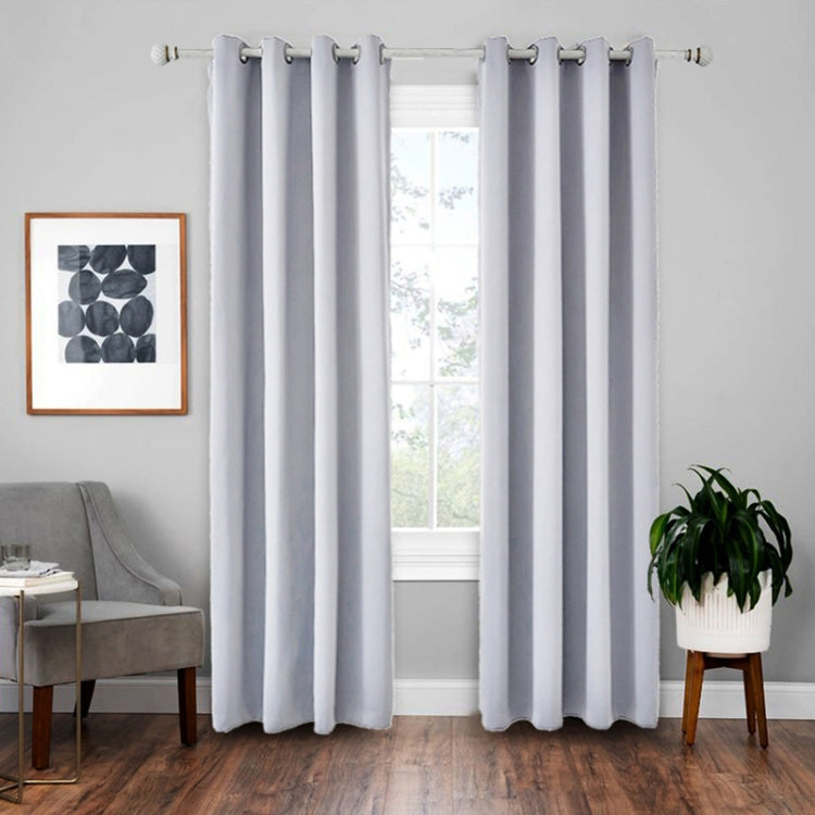 High-precision Curtain Shade Cloth Insulation Solid Curtain, 52x63 Inch（132x160CM）