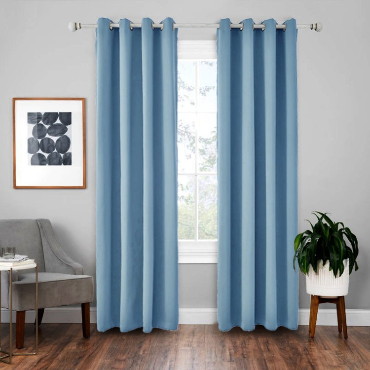 High-precision Curtain Shade Cloth Insulation Solid Curtain, 52x63 Inch（132x160CM）