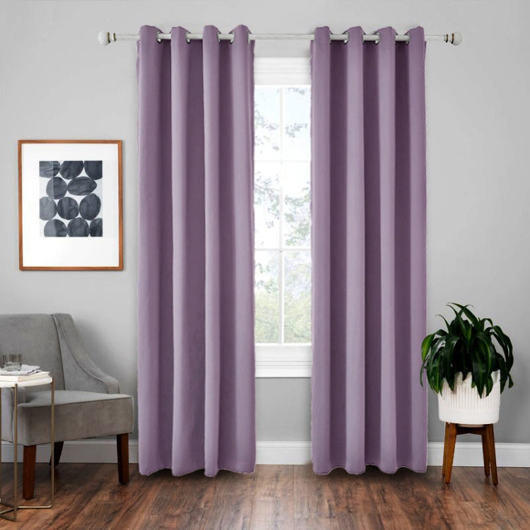 High-precision Curtain Shade Cloth Insulation Solid Curtain, 52x63 Inch（132x160CM）