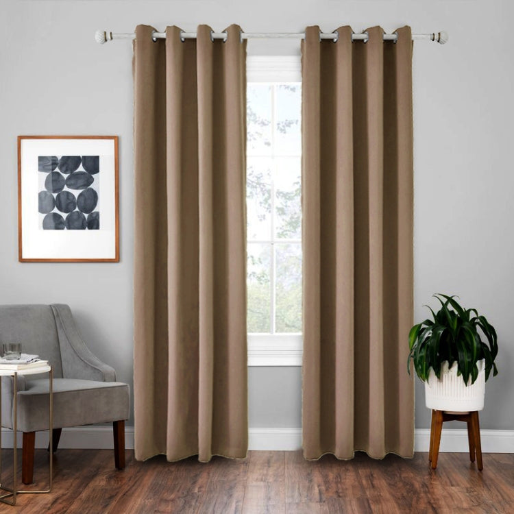 High-precision Curtain Shade Cloth Insulation Solid Curtain, 52x84（132x213）, 52x95 Inch（132x240CM）