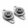 2pcs Diamond Bearing Housing Zinc Alloy Miniature Housing Bearing 3D Printer Accessories Universal, KFL08 (inner diameter 8), KFL000 (inner diameter 10), KFL001 (inner diameter 12)