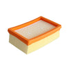 2 PCS Vacuum Cleaner Filter Element Flat Filter Mesh Accessories for Karcher Mv4/Mv5
