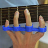 Guitar Finger Expansion Finger Force Device Piano Span Practice Finger Sleeve, Medium, Large