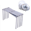 Retractable Storage Rack Kitchen Foldable Multifunctional Steam Rack Stainless Steel Kitchen Utensil Rack, Stainless Steel Rack
