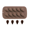 Halloween Cartoon Baking Set Chocolate Mold, Skull Shape, Pumpkin Head Shape, Bat Shape