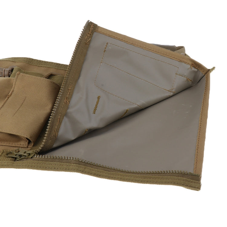Christmas Stocking Gift Bag Outdoor Sports Ornament Storage Bag(Mud Color)