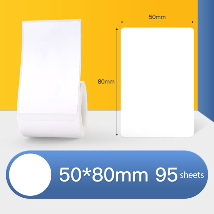 Thermal Label Paper Self-Adhesive Paper Fixed Asset Food Clothing Tag Price Tag for NIIMBOT B11 / B3S, Size: 45x15mm 400 Sheets, 30x20mm 320 Sheets, 30x30mm 230 Sheets, 30x40mm 180 Sheets, 40x20mm 320 Sheets, 40x30mm 230 Sheets, 40x80mm 95 Sheets      ...