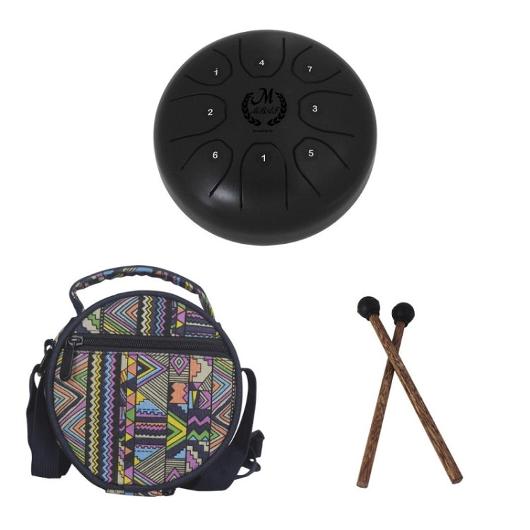 MEIBEITE 5.5-Inch C-Tune Sanskrit Drum Steel Tongue Empty  Worry-Free Drum, MEIBEITE Black, MEIBEITE Golden, MEIBEITE Purple, MEIBEITE Blue, MEIBEITE Green, MEIBEITE White, MEIBEITE Red