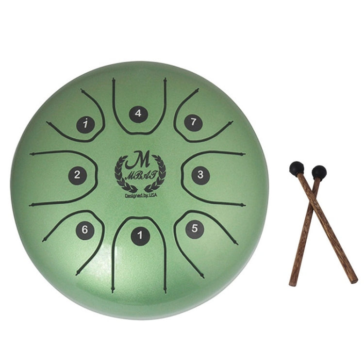 MEIBEITE 5.5-Inch C-Tune Sanskrit Drum Steel Tongue Empty  Worry-Free Drum, MEIBEITE Black, MEIBEITE Golden, MEIBEITE Purple, MEIBEITE Blue, MEIBEITE Green, MEIBEITE White, MEIBEITE Red