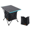 CLS Outdoor Folding Picnic Table Storage Hanging Bag Portable Invisible Pocket Storage Hanging Pocket,Style: Table Medium + Large Pocket
