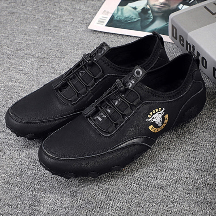 Spring And Summer Men Casual Octopus Peas Lazy Shoes Breathable Leather Shoes, 47, 48, 38, 39, 40, 41, 42, 43, 44, 45, 46
