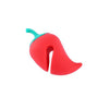 Small Pepper Shape Pot Lid Overflow Preventer Silicone Pot Lid Raised Anti Overflow Gadgets, Pepper