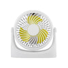 JD-Q1 Office Student Dormitory Mini Silent USB Fan, White, Pink, Black