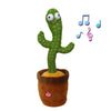 Electric Dancing Cactus Singing Holiday Gift Doll for Children, No Battery