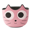 Kitchen Cartoon Multifunctional Sink Drain Hanging Bag Adjustable Buckle Bathroom Storage Basket, Pink, Blue, Green