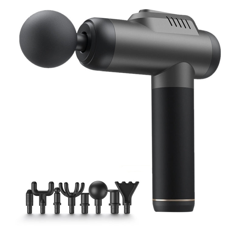 Muscles Relax Massager Fitness Equipment Fascia Gun, Professional Model (Black), Storage Model (Black), Flagship Model (6 Gears Gray), Flagship Upgrade (6 Gears Gray), Flagship Upgrade (6 Gears Green)