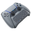 JYS-P5121 Bluetooth Wireless Handle Keyboard Can Chat Voice External Keyboard Suitable For PS5, Note: Without Handle, JYS-P5121 (Grey)