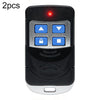 2 PCS Electric Roller Shutter Waterproof Copy Universal Remote Controller Garage Door Remote Control Key, Ordinary