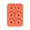 Oven Baking Tools Silicone Cake Donut Mold, 8 Even Brown, 6 Even Blue, 6 Even Purple, 6 Even Green, 6 Even Orange, 6 Even Yellow, 6 Even Red
