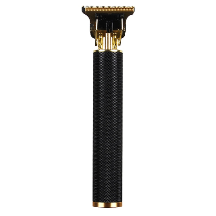 Hollow T-Shaped Steel Head Hair Trimmer USB Charging Carving Electric Hair Clipper, Steel Head (Gradient), Steel Head (Black), Steel Head (Gold), Steel Head (Silver)