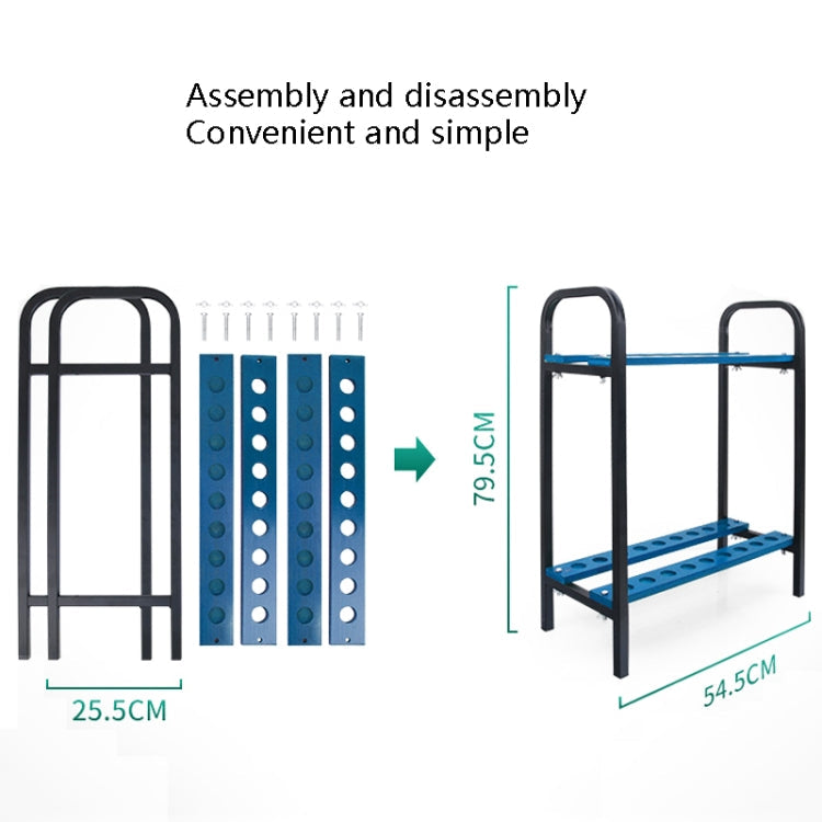 PGM Golf Club Display Stand 18-Hole Double-Layer Rack, ZJ006-1