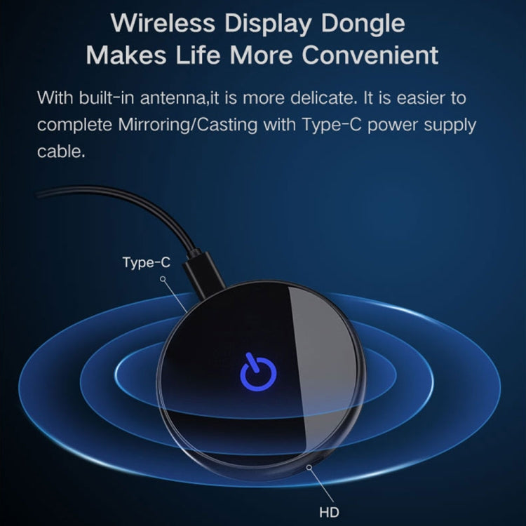 C29 1080P 2.4G + 5G  Wireless Display Dongle TV Stick WiFi DLNA HDMI-Compatible Display Receiver For TV iOS / Android Phone