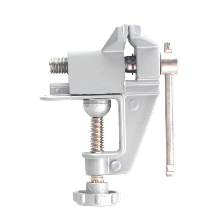 5893 Portable Mini Aluminum Alloy Table Pliers Bench Vise Manual DIY Tool, Table Pliers Bench