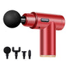 Fascia Massager Mini Electric Muscle Massager Portable Fitness Muscle Relaxing Massager, Button, LCD