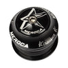 MEROCA Bearing Bowl Mountain Tower 44mm Built-In Straight Tube Bowl, Black, Red, Blue, Green, Purple, Gold