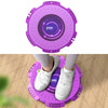 KINGZE Home Waist Twist Board Fitness Equipment Sports Abdomen Revolving Twisting Machine, Purple, Fresh Green, Purple + Pull Rope, Fresh Green + Pull Rope