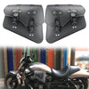 Motorcycle Side Box Package Fast Demolition Triangle Side Bag Leather Cycling Bag, Side Box Package