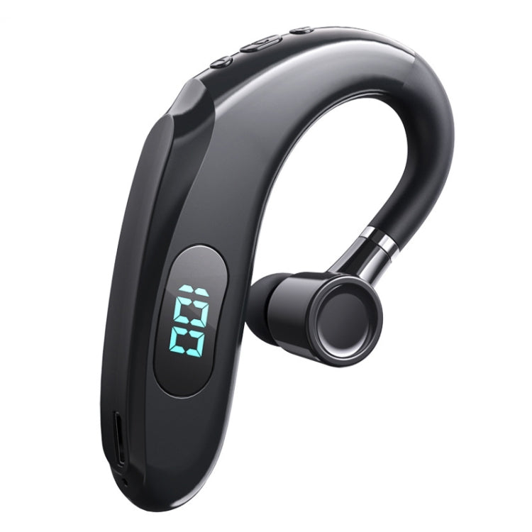 Q20 Bluetooth 5.2 Business Digital Display Sports Earhook Stereo Earphone, Q20 Green, Q20 Pink, Q20 Yellow, Q20 Blue, Q20 Black, Q20 White