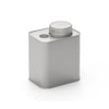 Square Tinplate Metal Sealed Cans Coffee Bean Powder Tin Cans, Specification: With Air Valve, With Air Valve