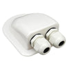 Solar Photovoltaic Plastic Bracket ABS Photovoltaic Car Roof Waterproof Junction Box, White, Black
