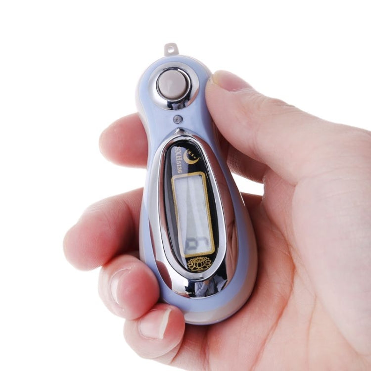 3 PCS SXH5136 MP3 Shape Chanting Counter With Lanyard, 3PCS SXH5136